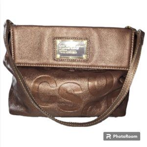 Marc by Marc Jacobs Bronze Fold Over Handbag